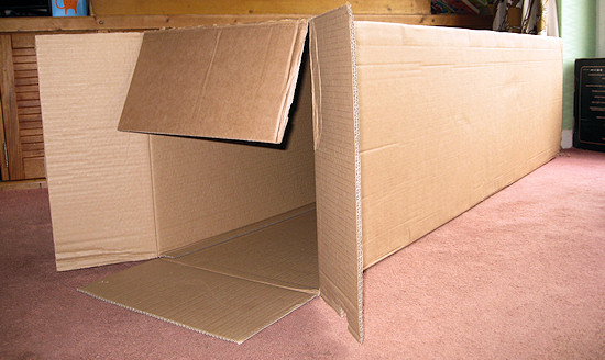 big cardboard box