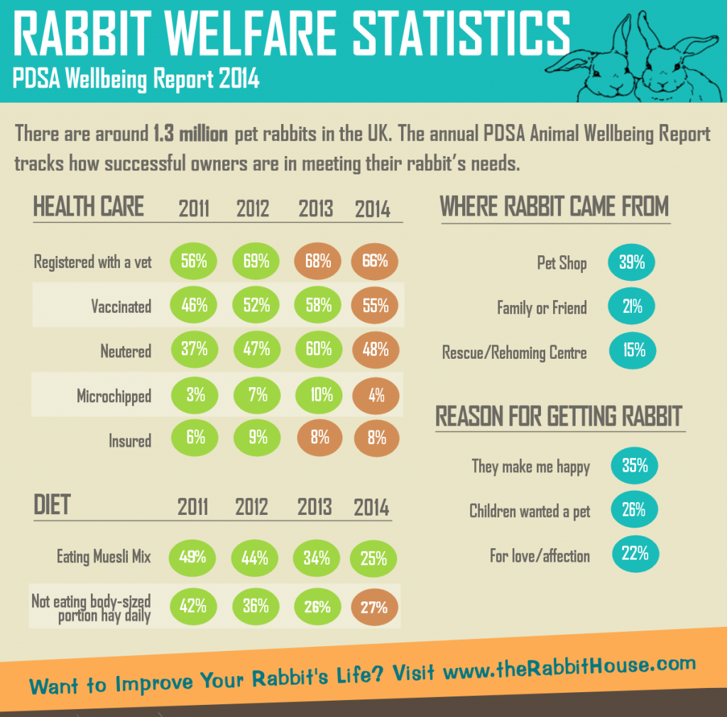 rabbit welfare statistics paw report 2014