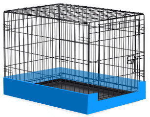 xl dog cage tray
