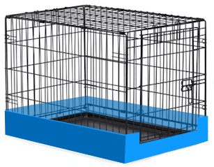 xl dog kennel tray