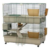 double storey rabbit hutch