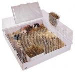 Square rabbit cage top