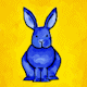 blue bunny